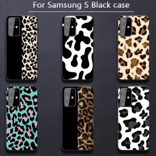 Luxury Leopard printing Phone Case for Samsung S20 plus Ultra S6 S7 edge S8 S9 plus S10-5G lite 2020 S10E