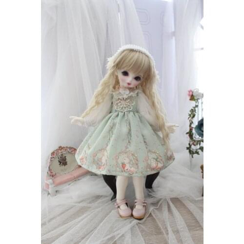 Blyth Salon doll 1/6 1/4 scale BJD clothes accessories Western-style Loose cute dress for BJD/SD YOSD MSD doll accessories C0547