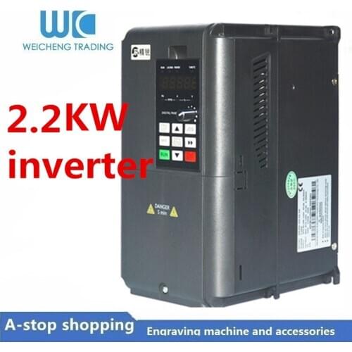 Spindle inverter ac drive 1.5KW 2.2KW 3KW 110V 220V 380V frequency converter frequency inverter for motor speed controller VFD