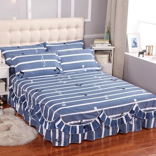 High Quality Cotton Quilted Bedspreads Fitted Sheet Bedroom Bed Cover Home Textile Comfortable Anti-pilling Bed Coverlets
