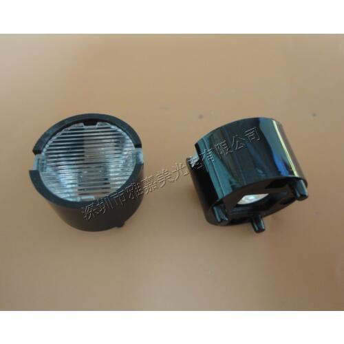 OSRAM lens With stent Diameter 16mm 10*65 degrees stripe LED lens 1W 3W Reflector Collimator (20 pieces/lot)