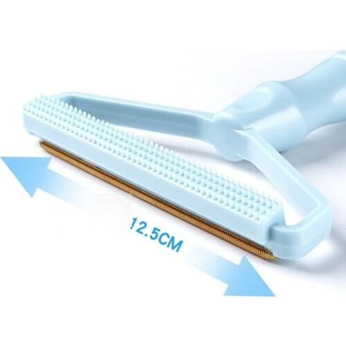 Hair Remover Manual Clothes Lint Remover Fuzz Babric Shaver Brush Double Side Hair Cleaning Tool for Woven Coat Carpet Portable