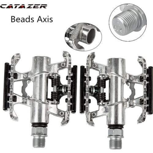 Bike Pedals Ultralight Aluminum Alloy Mountain Bike Road Bike Pedals Cycling Bicycle Pedals Ball Bearings Bicycle Parts