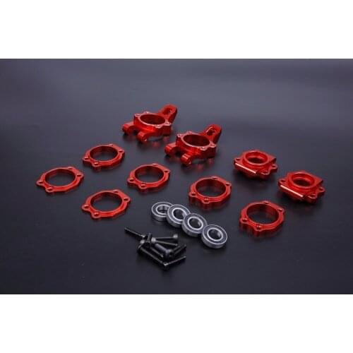 Rovan parts 1/5 gas rc baja spare parts CNC alloy rear wheel hub carrier set 85082