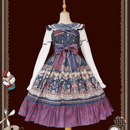 Animal Show ~ Sweet Lolita JSK Dress by Infanta