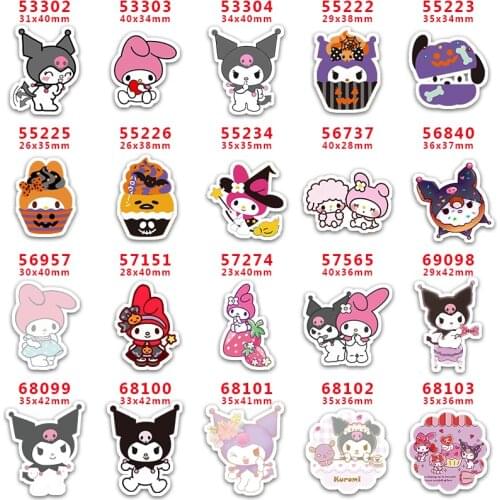 10 Pcs Cartoon little twin stars Planar Resin Cabochons PR53302