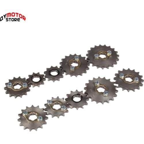 428 17mm/20mm Front Engine Sprocket 14T/15Tooth for Stomp Upower Dirt Pit Bike ATV Quad Go Kart Moped Buggy Scooter Motorcycle