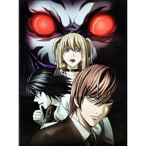 DIY Diamond Painting Wall Art Cross Stitch Anime Death Note Picture Full Square 5d Embroidery Mosaic Handmade Home Decor CV468