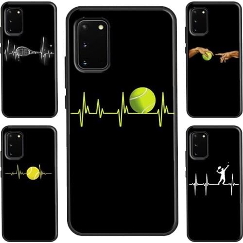Tennis Ball Rackets For Samsung S20 FE S10 S8 S9 Plus S10e Case For Galaxy Note 20 Ultra Note 10 Lite Coque