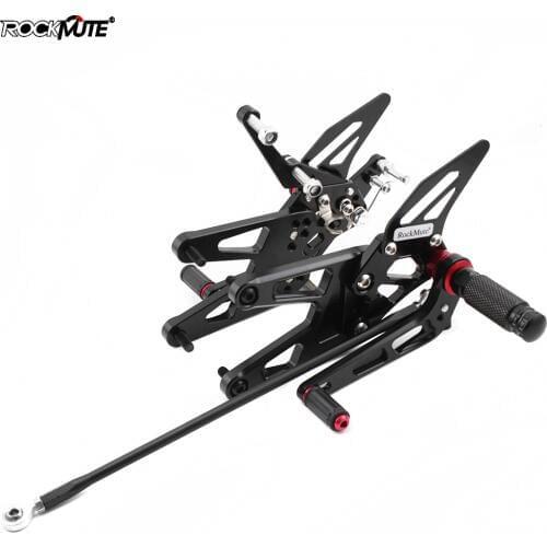 For Yamaha YZF-R6 YZF R6 2003 2004 2005 CNC Aluminum Motorcycle Rearset Rear Set Foot Pegs Pedal Footrest
