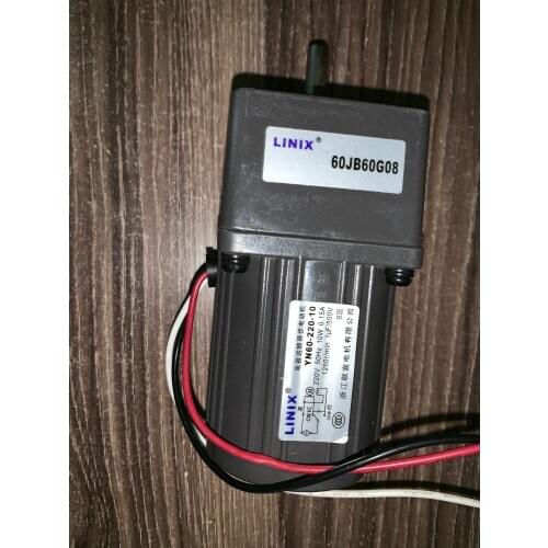 3 lines Constant speed Deceleration DC Motor LINIX Motor DC Gear Motor 60JB60G YN60-220-6 new original yn60-6