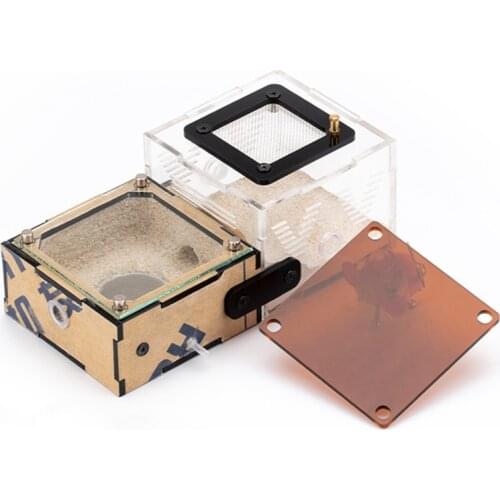 Unlimited Expansion Ant Farm House with Feeding Area Concrete Ants Nest Anthill Workshop Queen Ant House Village Moisturizing