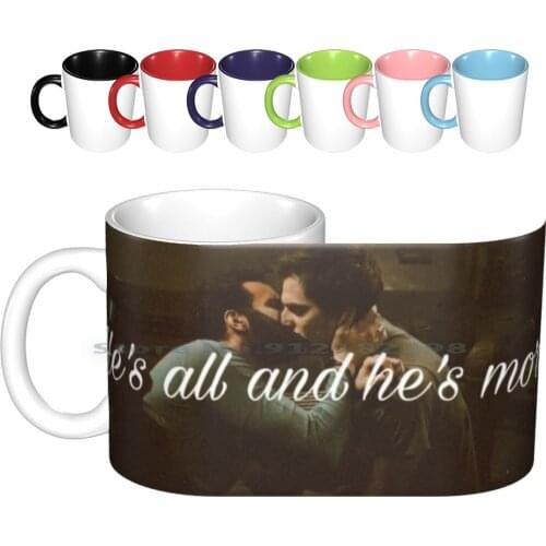 Nicky & Joe-The Old Guard Ceramic Mugs Coffee Cups Milk Tea Mug Nicolo Di Genova Yusuf Al Kaysani The Old Guard Movie Netflix