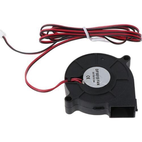 2021 New 1Pc 12V DC 50mm Blow Radial Cooling Fan Hotend Extruder For RepRap 3D Printer