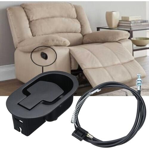 New Couch Release Lever Replacement Sofa Chair Recliner Release Pull Handle Part Longer End Cable Fits Funiture Handle Accessory