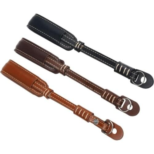Quick Release Leather Wrist Belt Strap Sling Strap with For DSLR Buckle Handheld Adjustable Camera Belt