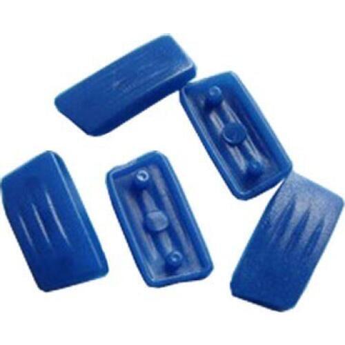 PREISEI 50pieces/lot blue remote key silicon rubber button pads for Fiat