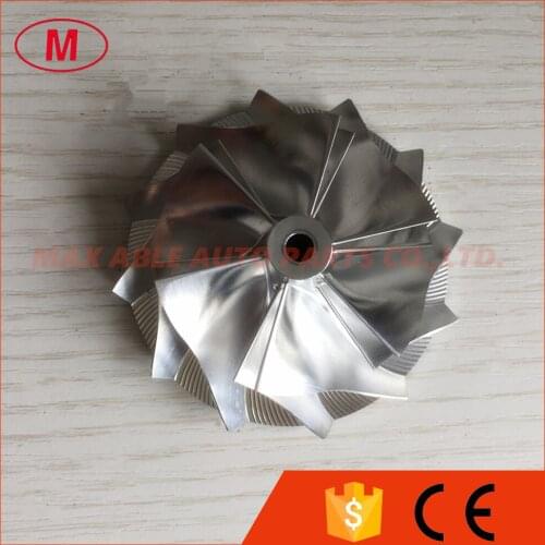 TD04HL 20G 52.56/68.00mm 6+6 blades 49189-X high performance Turbo Billet/milling/aluminum 2618 compressor wheel