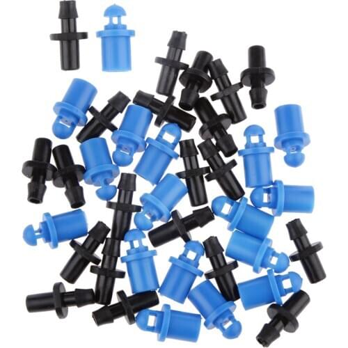 50pcs/set Garden Supplies Watering Accessories Sprayer Sprinkler Heads Tubing Adapter for Drip Irrigation