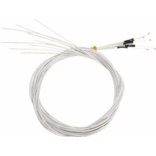 DuoWeiSi 3D Printer Parts 5pcs/lot 100K 1% NTC Single Ended Glass Sealed Thermistor Temperature Sensor For 3D Printer