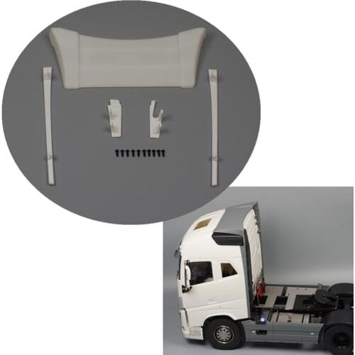 Toys Tamiya Tractor 1/14 VolvoFH16 750 56360 fh16 Narrow Body Tail Spoiler Wing