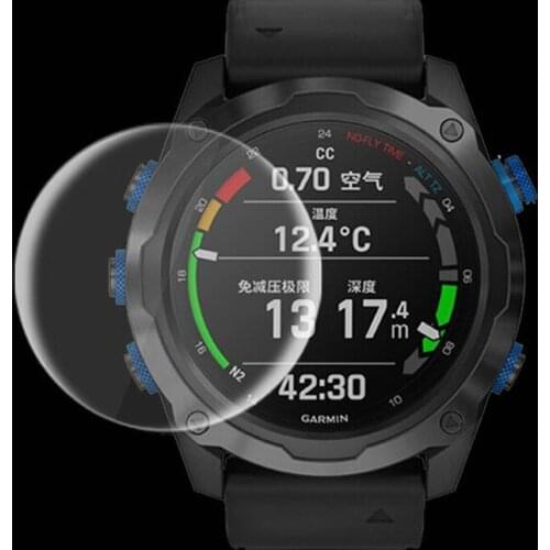 5pcs Soft TPU Clear Protective Film Smartwatch Guard For Garmin Descent Mk2 / MK2i Smart Watch Screen Protector Cover Protection