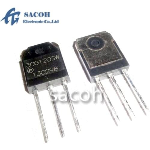 New original 10PCS/Lot AP30G120SW 30G120SW or AP30G120ASW 30G120ASW or AP30G120W 30G120W TO-3P 30A 1200V Power IGBT