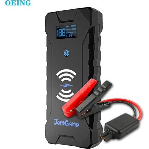 OEING 22000mAh Car Jump Starter A1 12V 2000A Peak Portable Emergency Starter Wireless Charge Power Bank Booster Start Device
