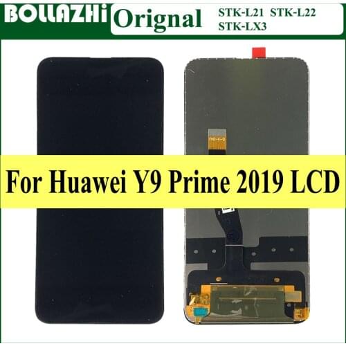 Original 6.59" For Huawei Y9 Prime 2019/P Smart Z LCD Display STK-LX1 Touch Screen Digitizer Assembly Replacement Parts
