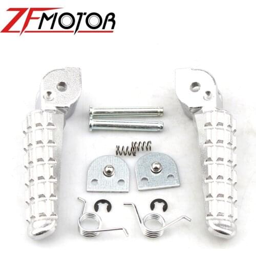 Motorcycle Front and rear Footrest Foot Pegs For Ducati Monster 696 796 2009-2014 2010 2011 2012