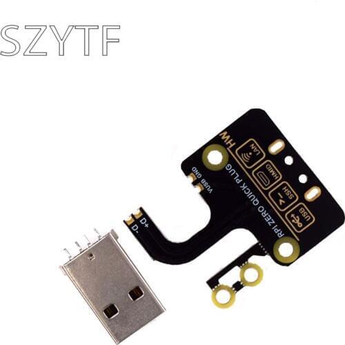 Raspberry Pi Zero W Micro USB to type A USB adapter board Expansion