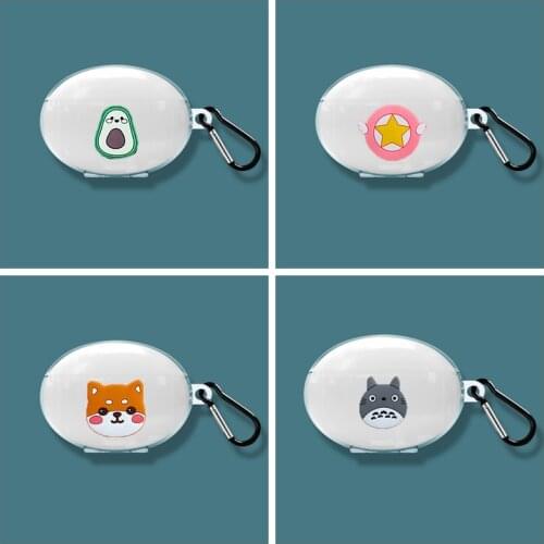 For Huawei Freebuds PRO 4i 4 3 PRO Cover cartoon funny Freebuds 3 PRO Transparent Silicone Case Free buds4i Earphones Case