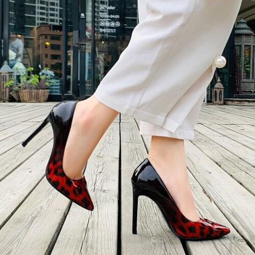 Women High Heeled Shoes Fashion Pumps New ultra-high Heel Ladies Shoes Mixed Color Nightclubs plus-size 35-44 45 46 47