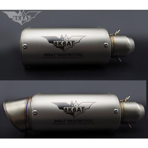 Motorcycle exhaust mufler Escape For Honda hornet 600 Yamaha ybr 125 Yamaha pw 50 Yamaha aerox 50 Kawasaki z750 2004 2005 2006