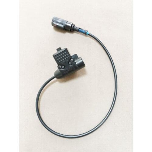 High profile engraved 3M black head black screw peltor 6-pin 6PIN U94 PTT PRC148 152