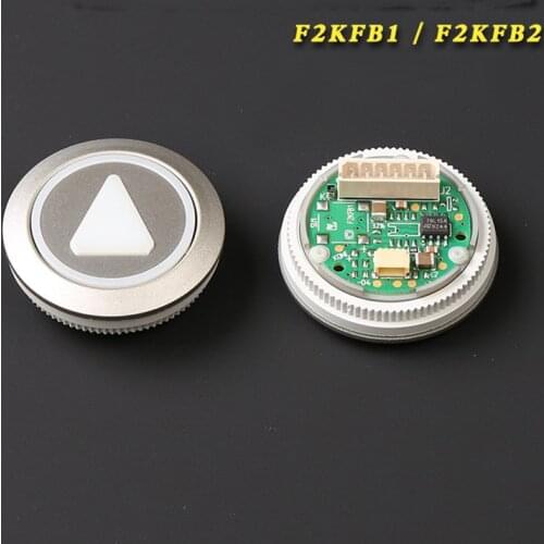 1pce New Original KONE Elevator Button F2KFB1 F2KFB2 Red Light KM50015162H01 AQ1H1112
