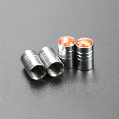 4pcs Tire Valve Stem Caps For LADA Vesta Granta 1300 Niva Samara Signet Priora Kalina Safarl largus vaz XRAY 2110-12 2106 2107