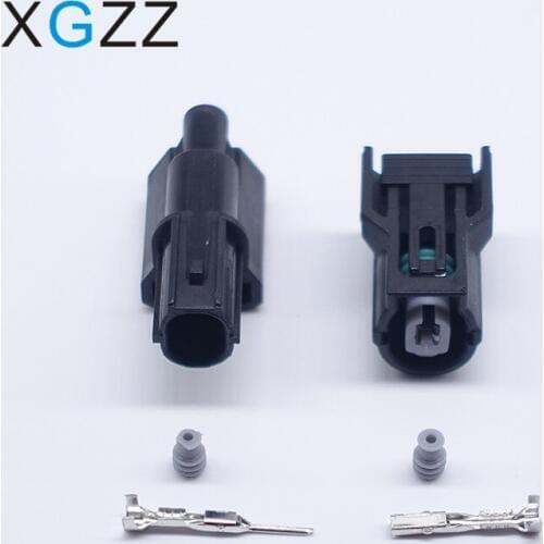 5 Sets 1 Pin Waterproof Car Connector 6189-0940 6188-0657 Air Pump Generator Socket For Honda Accord Odyssey CRV Fit Civic