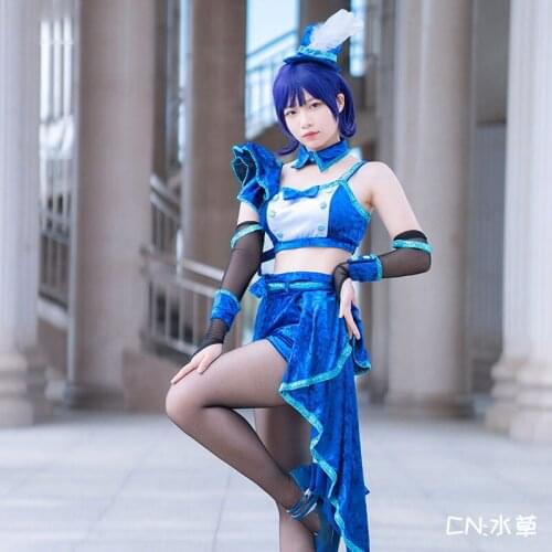 Anime Love Live! Nijigasaki High School Asaka Karin Cosplay Costumes Lovelive Days Dress Halloween Party Uniforms Custom Made