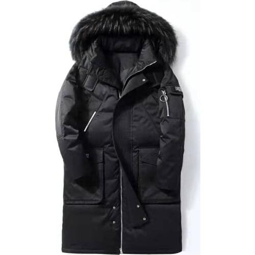 AUSO Men's Down Jackets With A Hood