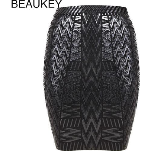 Кожаные юбки-карандаши BEAUKEY China At AliExpress