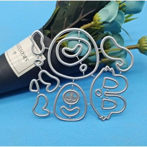 Squirrel Carbon Steel Scrapbooking Embossing Stencil, DIY Printing Steel Mould for Album Paper Card Making