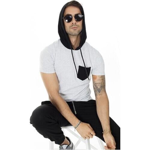 Buratti Hooded T Shirt Men 'S Sleeveless 4 Color