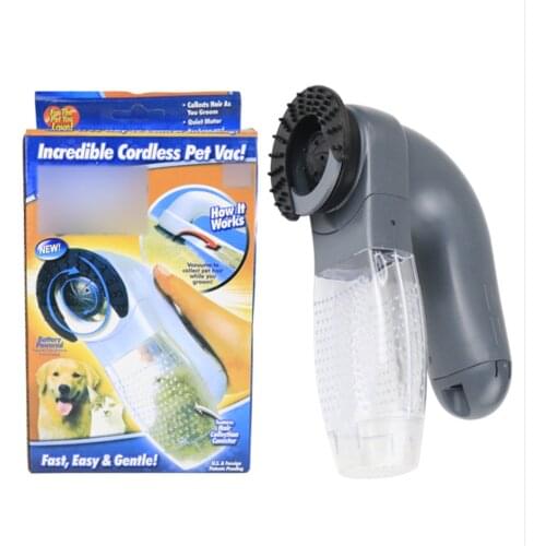 Pet Hair Vacuum Cleaner Comb Electric Pet Hair Remover Pet Hair Absorber for Cats Dogs