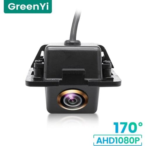 GreenYi 1080P HD 170° Car Rear View Camera For Mitsubishi Outlander XL Outlander Citroen C-Crosser Peugeot 4007 Vehicle AHD