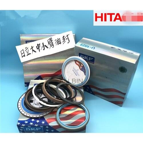 For Excavator Hitachi ZAX210 240 330 360-3-5-6EX Boom Middle Arm Forearm Bucket Cylinder Oil Seal Quality Excavator Accessories