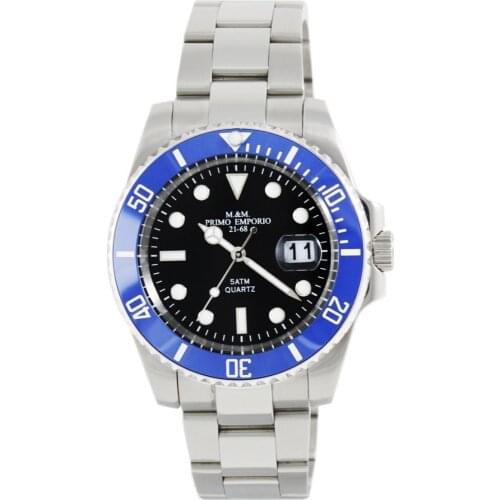 M & Ms first general store watch Sub with ferrule blue 1101/NB