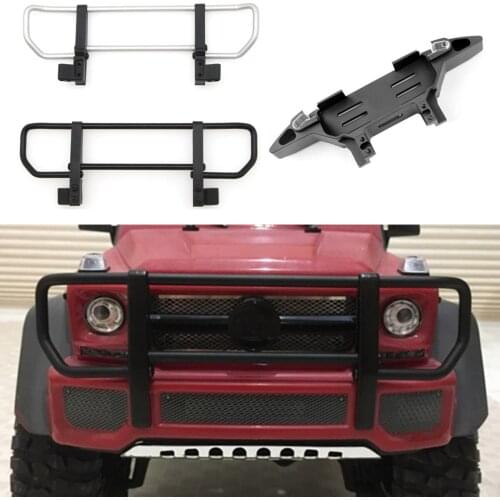 Metal Front Bumper Wilderness Bumper CNC Servo Forward TRX4 G500 TRX6 G63 bumper for TRAXXAS TRX-4 G500 TRX-6 G63