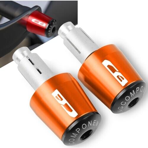 Motorcycle 7/8'' 22MM Handlebar Grips Handle Bar Cap End Plugs FOR HONDA CB500 CB125F CB190r CB1000 CB1000SF CB1100 CB1300SF