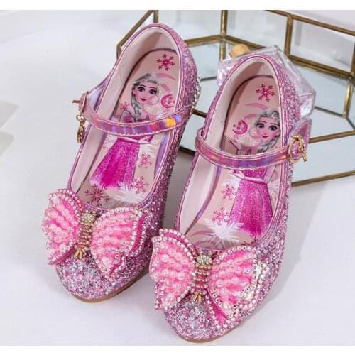 Disney princess frozen 2 Elsa and Anna girls sandals s Disney kids soft shoes beach shoes Kids Shoe Elsa Sneaker Christmas Gift